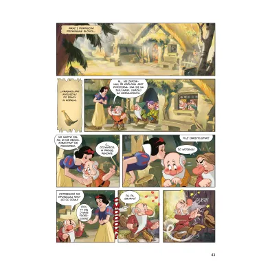 Klasyczne Ba�nie Disneya w komiksie Kr�lewna �nie�ka i siedmiu krasnoludk�w