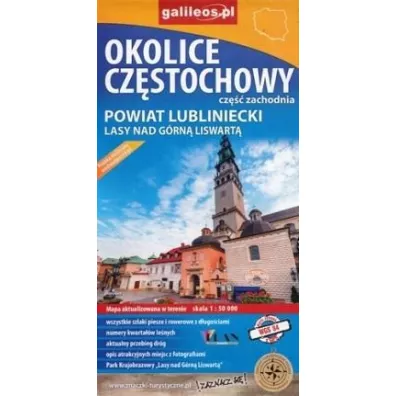 Mapa - Okolice Cz�stochowy cz.zachodnia 1:50 000