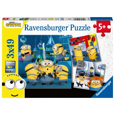 Puzzle 3x49 el. Minionki 2 Ravensburger