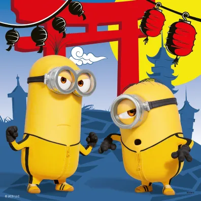 Puzzle 3x49 el. Minionki 2 Ravensburger