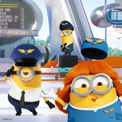 Puzzle 3x49 el. Minionki 2 Ravensburger