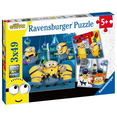 Puzzle 3x49 el. Minionki 2 Ravensburger