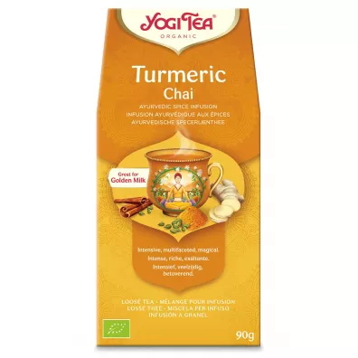 Yogi Tea Herbatka z�oty chai z kurkum� sypana (turmeric chai) 90 g Bio