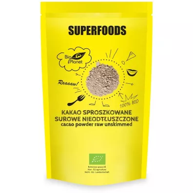 Bio Planet Kakao sproszkowane surowe nieodtuszczone 150 g Bio