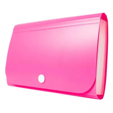 Mini organizer harmonijkowy PP zatrzask rowy
