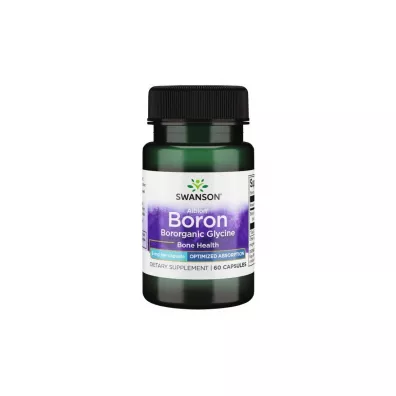 Swanson Boron 6 mg Suplement diety 60 kaps.