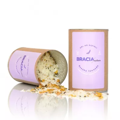 Bracia Mydlarze Rze�ka Lawenda, S�l do k�pieli 300 g