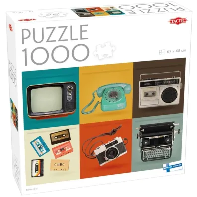 Puzzle 1000 el. Retro vibes Tactic