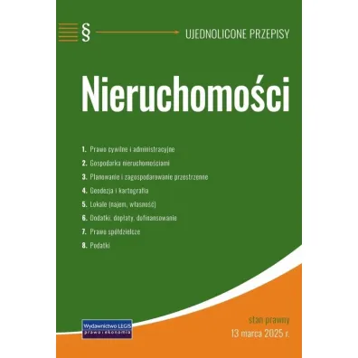 Nieruchomo�ci - ujednolicone przepisy