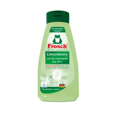 Frosch �el do mycia naczy� w zmywarkach All in 1 limonkowy 650 ml