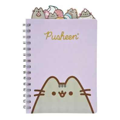 Notatnik A5 na spirali Pusheen ozdobny PUSE0597