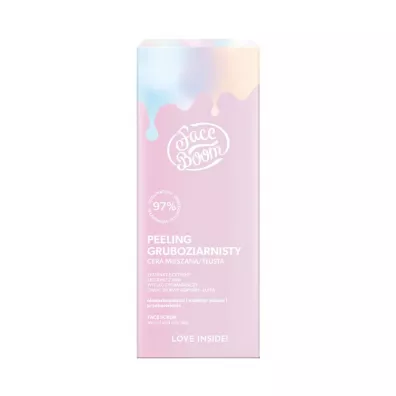 Face Boom Face Scrub peeling grubozarnisty do cery mieszanej i t�ustej 50 g
