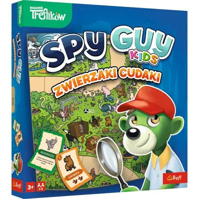 Gra Spy Guy Kids Zwierzaki Cudaki rodzina treflik�w 03061