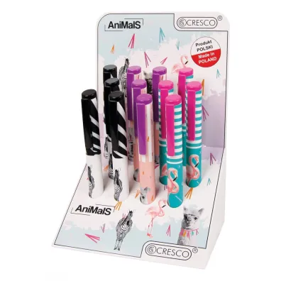 Cresco Pi�ro wieczne Go Pen Animals 12 szt.