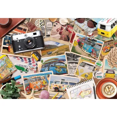 Puzzle 550 el. Wycieczka samochodowa Eurographics