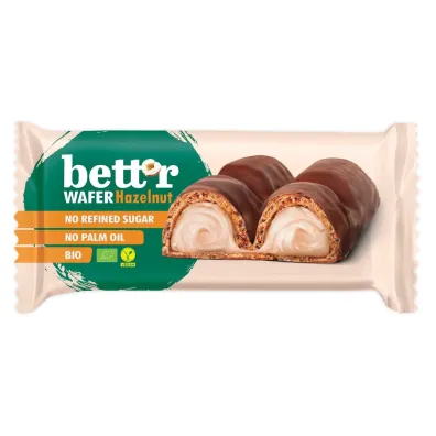 Bettr Batonik z nadzieniem orzechowym w czekoladzie 33 g Bio