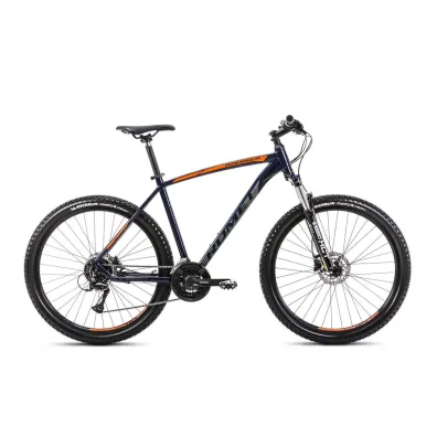 Romet Rower g�rski RAMBLER R7.3 2024 granatowo-pomara�czowy 18 M
