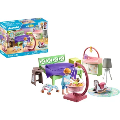 Playmobil My Life Sypialnia z k�cikiem zabaw dla dzieci 71609
