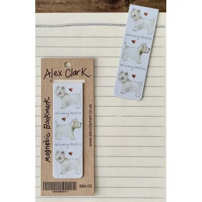 Alex Clark Zak�adka do ksi��ki BM05 West Highland white terri
