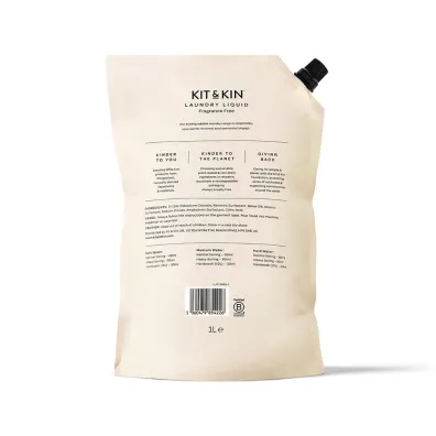 Kit and Kin Naturalny P�yn do prania, bezzapachowy 1 l