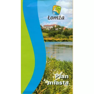 Plan miasta z map� okolic �om�a 1:15 000