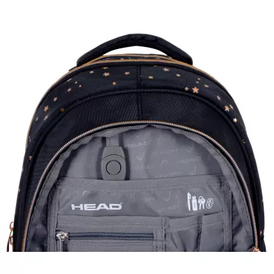Astra Plecak Head Golden Effect Classy Gold AB330