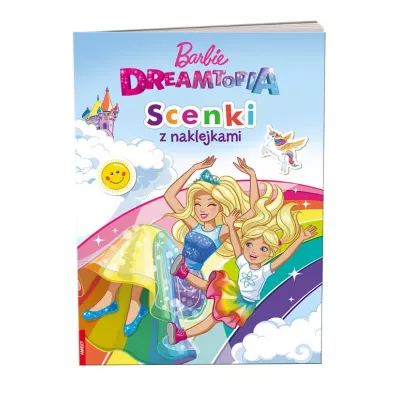 Barbie Dreamtopia. Scenki z naklejkami