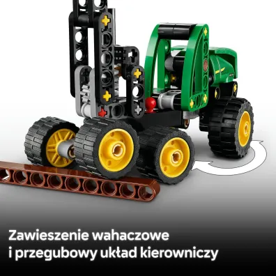 LEGO Technic Harwester ko�owy John Deere 1470H 42218