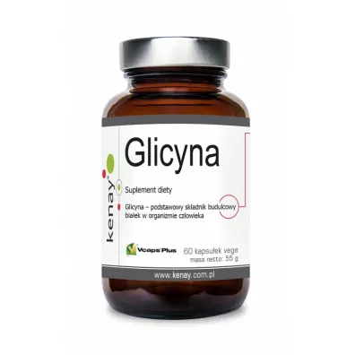 Kenay Glicyna 800 mg Suplement diety 60 kaps.