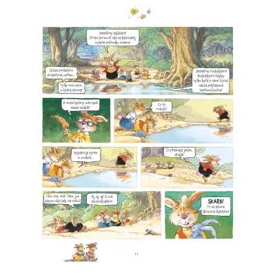 M�j pierwszy komiks 5+ Ani chwili wytchnienia! Pan Borsuk i pani Lisica. Tom 4