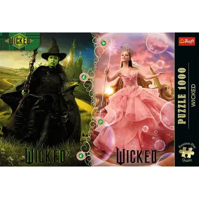 Puzzle 1000 el. Wicked: Elphaba&Glinda Trefl