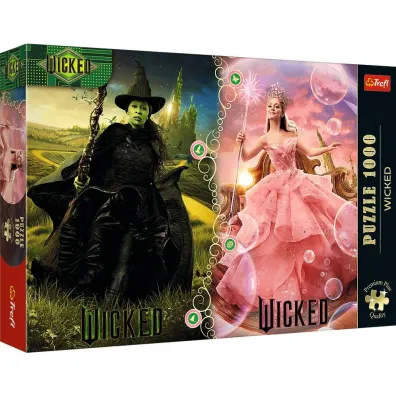 Puzzle 1000 el. Wicked: Elphaba&Glinda Trefl
