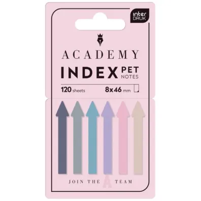 Interdruk Zak�adki indeksuj�ce Pet Academy Pastel 120szt