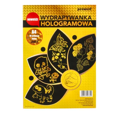 Penword Wydrapywanka A4 Holograf 427321 zoty