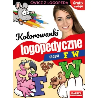 Kolorowanki logopedyczne g�oski F W