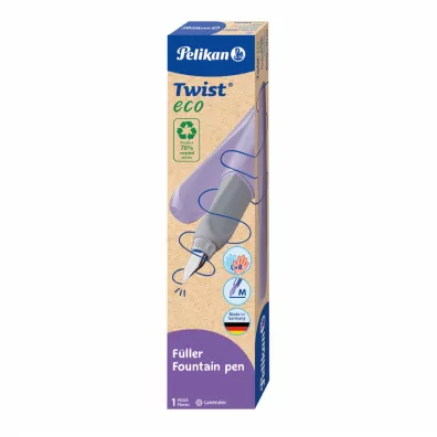 PIORO W TWIST ECO FIOLET PELIKAN PUDE�KO 822237
