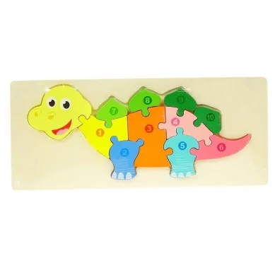 Puzzle drewniane Dino Adar
