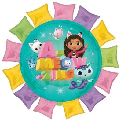 Amscan Balon foliowy Domek Gabby standard 43cm