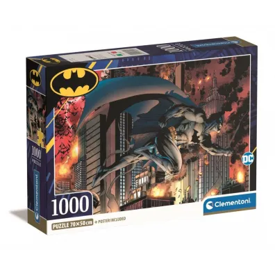 Puzzle 1000 el. Compact Batman Clementoni