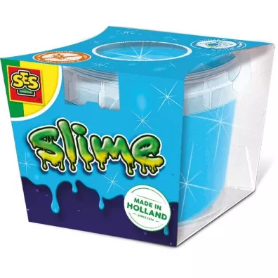 Slime niebieski brokat 140g Ses Creative