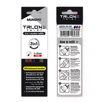 Mungyo Wk�ady do marker�w sucho�cieralnych 3 kolory
