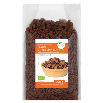 BioLife Patki kukurydziane w czekoladzie 200 g Bio