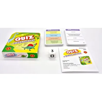 Gra Kieszonkowa Quiz o Dinozaurach