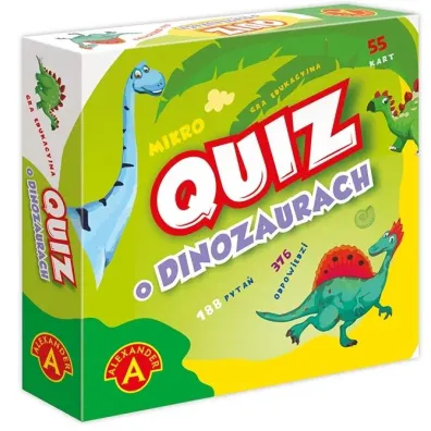 Gra Kieszonkowa Quiz o Dinozaurach