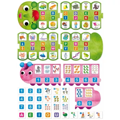 Carotina Poznaj Literki i Cyferki. ABC 123 Lisciani