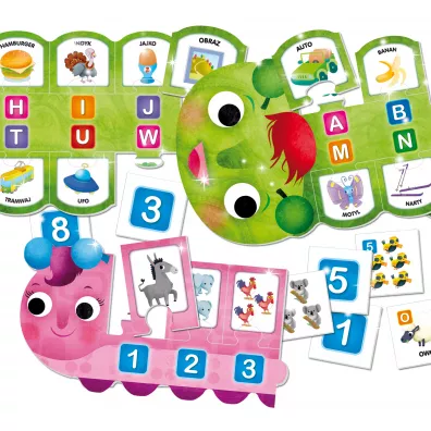 Carotina Poznaj Literki i Cyferki. ABC 123 Lisciani