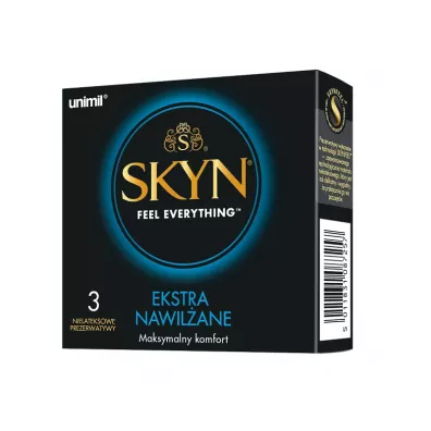 Skyn Ekstra Nawil�ane nielateksowe prezerwatywy 3 szt.