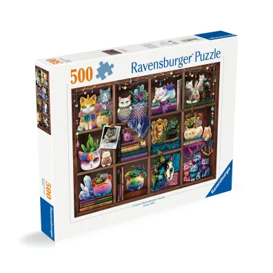 Puzzle 500 el. Koci Raj Ravensburger
