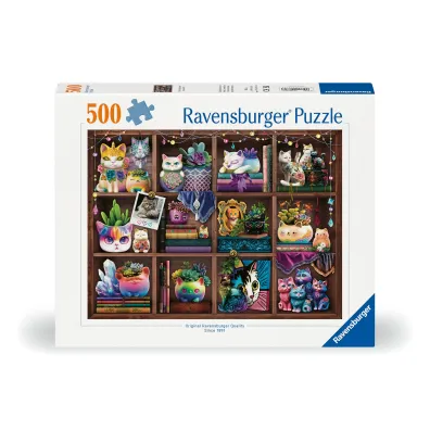 Puzzle 500 el. Koci Raj Ravensburger