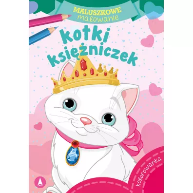 Maluszkowe malowanie. Kotki ksiniczek